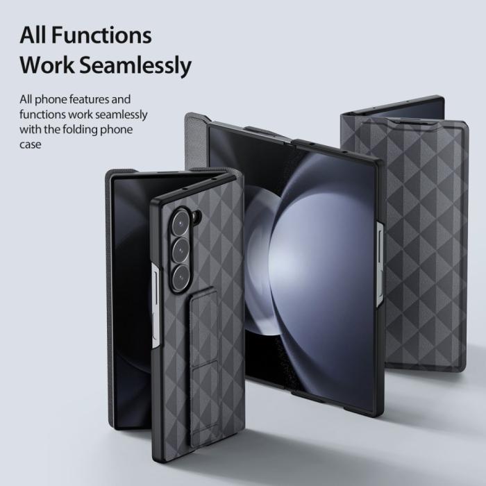 Bild 6, DUX DUCIS Galaxy Z Fold 6 Skal Fitt Series Korthållare Grå