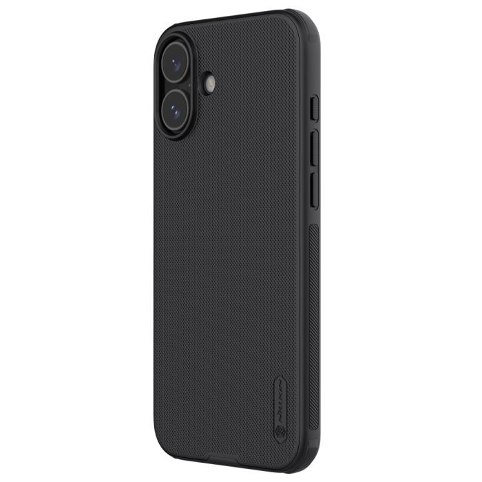 Bild 2, NILLKIN iPhone 16 Plus Skal Frosted Shield Pro Svart