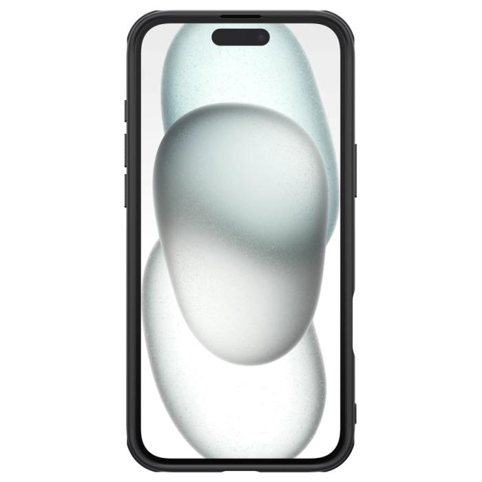 Bild 4, NILLKIN iPhone 16 Plus Skal Frosted Shield Pro Svart
