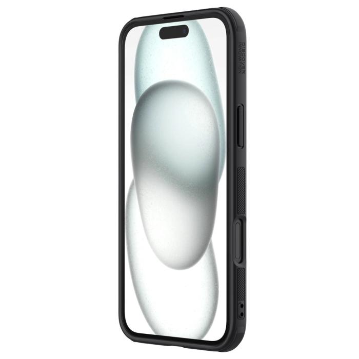 Bild 5, NILLKIN iPhone 16 Plus Skal Frosted Shield Pro Svart