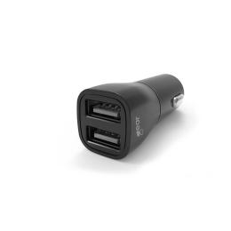 GEAR Billaddare 2xUSB-A 3.4A Svart