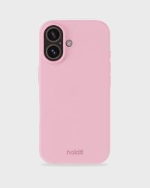 holdit iPhone 16 Mobilskal Silikon Rosa