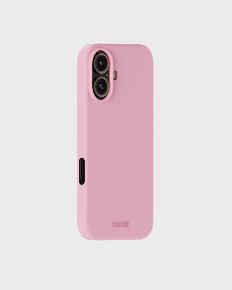 holdit iPhone 16 Mobilskal Silikon Rosa