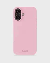 holdit iPhone 16 Mobilskal Silikon Rosa