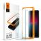 Spigen Sony Xperia 10 IV 2-PACK Skärmskydd ALM Glas.tR Transparent