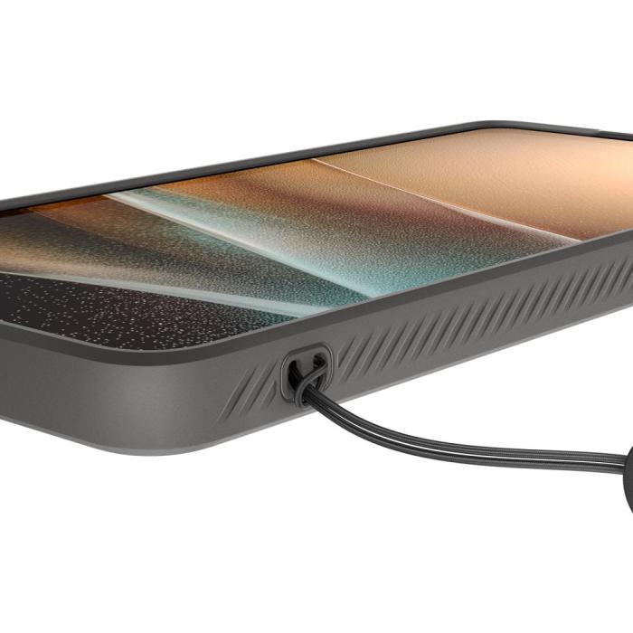 Bild 6, Spigen Samsung Galaxy S26 Ultra Skal Liquid Air Marble Grey