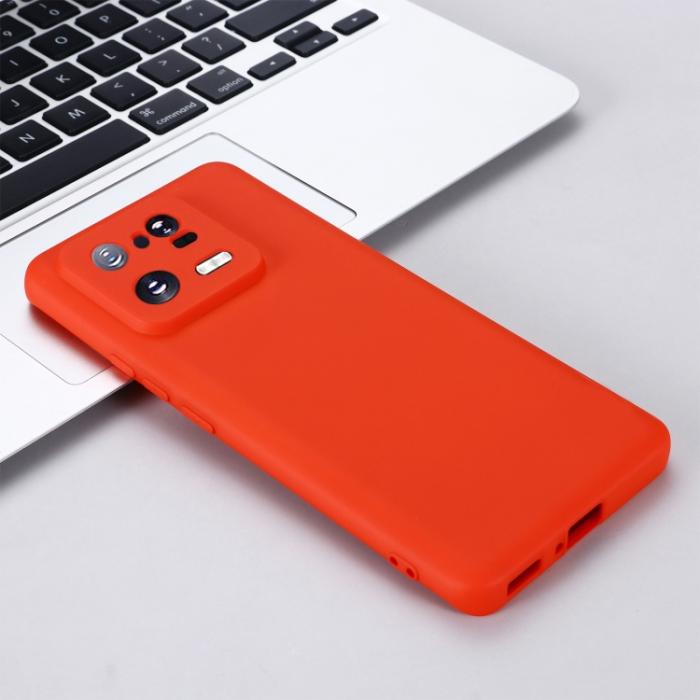 Bild 6, Xiaomi 13 Pro 5G Skal Liquid Silikon Röd