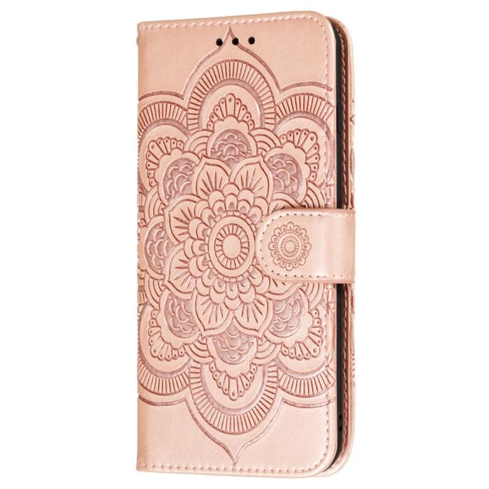 Bild 2, Samsung Galaxy S22 Plus Fodral Mandala Flower Roséguld