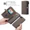 CASEME iPhone 7/8/SE Fodral 2in1 Multifunktionellt Brun