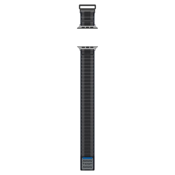 Bild 5, Spigen Apple Watch 42/44/45/46/49 mm Klockarmband Svart