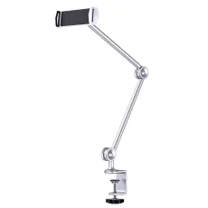 BONERUY Bordsstativ För Mobiltelefon & Surfplatta Silver
