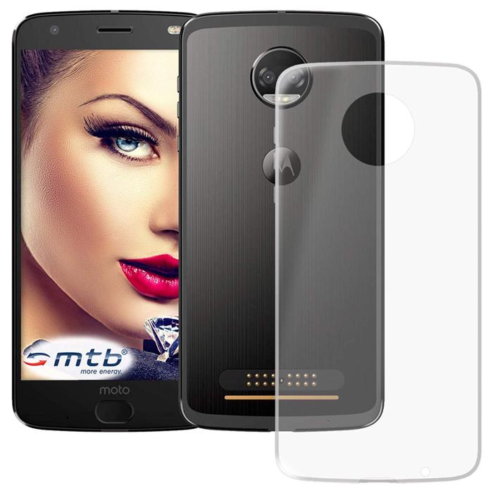 Bild 1, Motorola Moto Z2 Force - Transparent TPU Skal