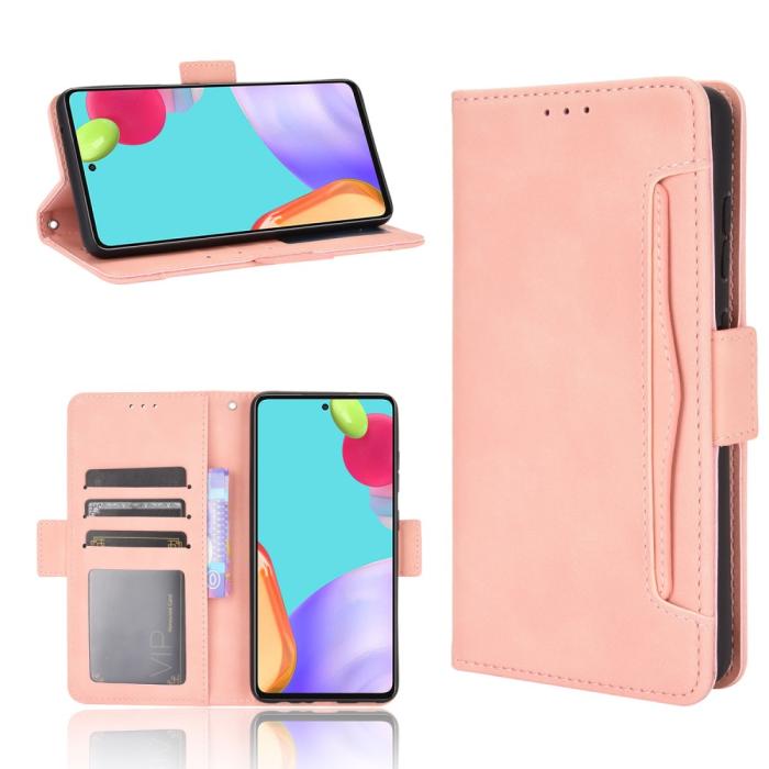 Bild 1, Samsung Galaxy A52 / A52s- Fodral Med Avtagbart Kortfodral - Roséguld