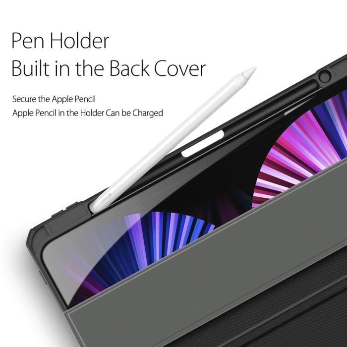Bild 5, iPad Pro 11 (2018/2020/2021) - DUX DUCIS TOBY Tri-Fold Fodral - Svart