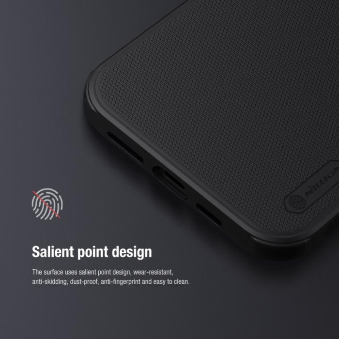Bild 5, iPhone 13 Pro Max - NILLKIN Shield Frostat Skal - Svart