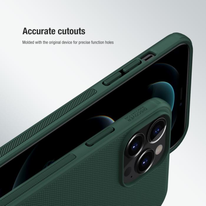 Bild 6, iPhone 13 Pro Max - NILLKIN Shield Frostat Skal - Svart