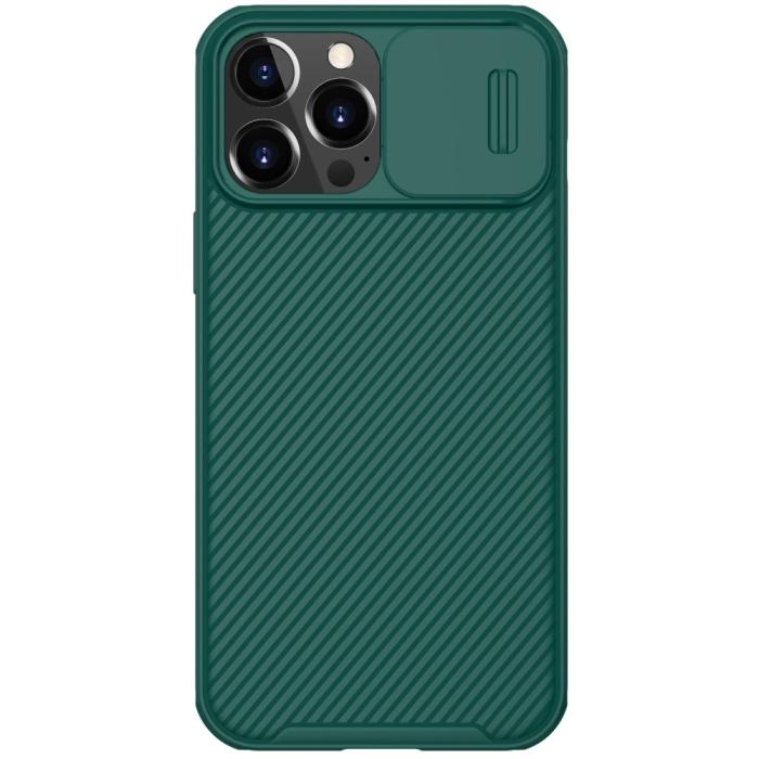 Bild 2, iPhone 13 Pro Max - NILLKIN CamShield Pro Skal - Grön