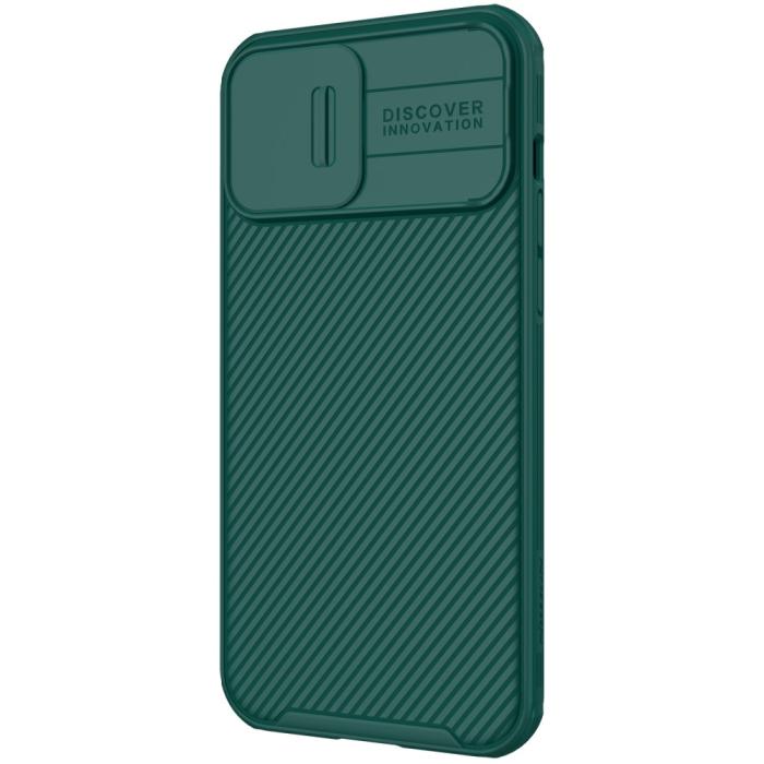 Bild 3, iPhone 13 Pro Max - NILLKIN CamShield Pro Skal - Grön