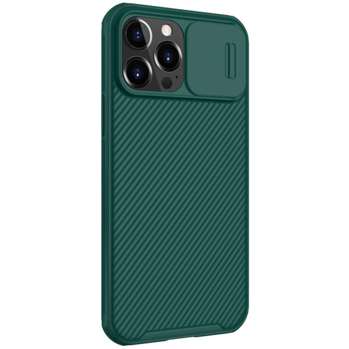 Bild 4, iPhone 13 Pro Max - NILLKIN CamShield Pro Skal - Grön