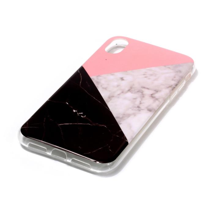 Bild 2, iPhone X/Xs Marmor TPU Skal