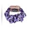 Scrunchie Silk Purple Leopard Armband Apple Watch 42/44/45/49 mm