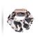 Scrunchie White Leopard Armband Apple Watch 41/40/38 mm