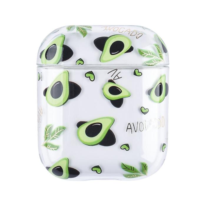 Bild 1, AirPods Skyddsfodral Med Motiv - Avocado