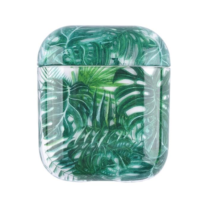 Bild 1, AirPods Skyddsfodral Med Motiv - Tropical Leaves