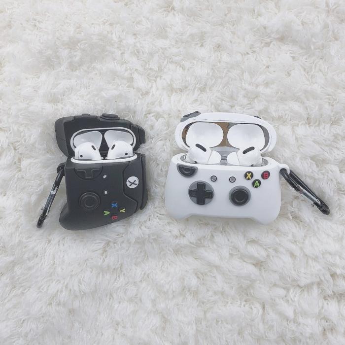 Bild 2, AirPods Pro Xbox Silikonskal - Svart