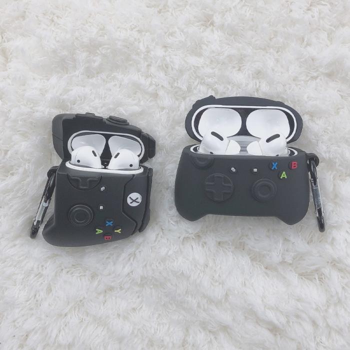 Bild 3, AirPods Pro Xbox Silikonskal - Svart