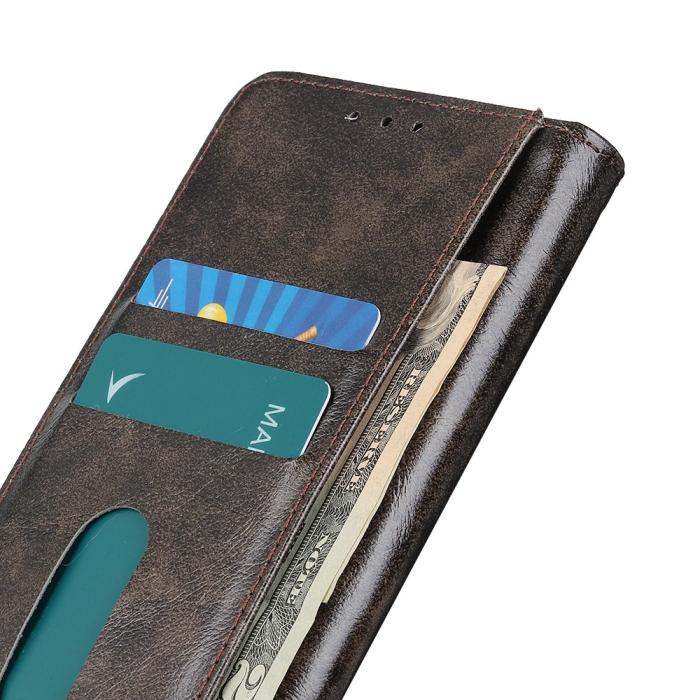 Bild 6, KHAZNEH Xiaomi Redmi Note 11 Pro 5G Fodral Vintage Brun