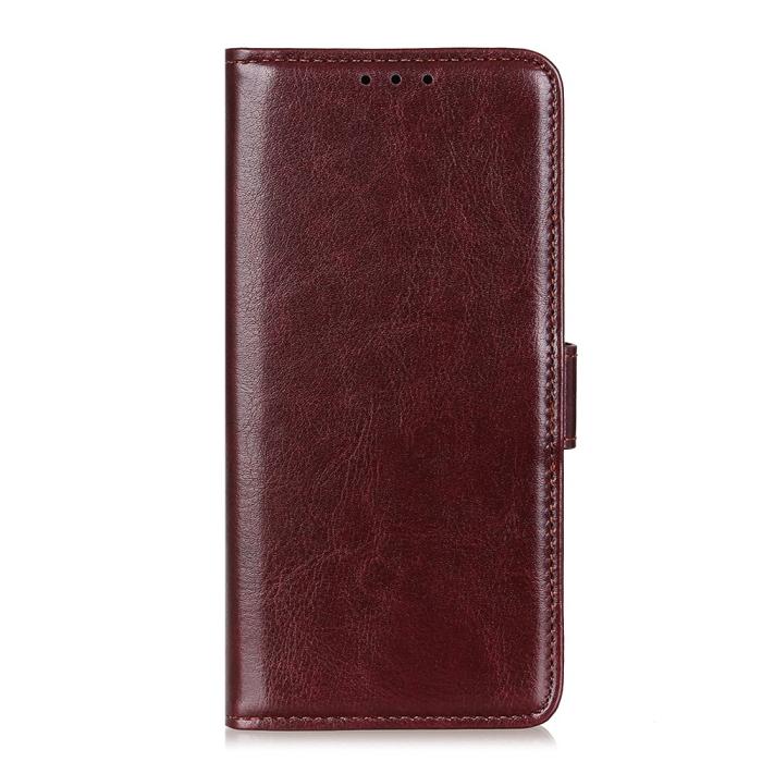 Bild 5, Xiaomi 17T Pro Fodral Crazy Horse Läder Brun