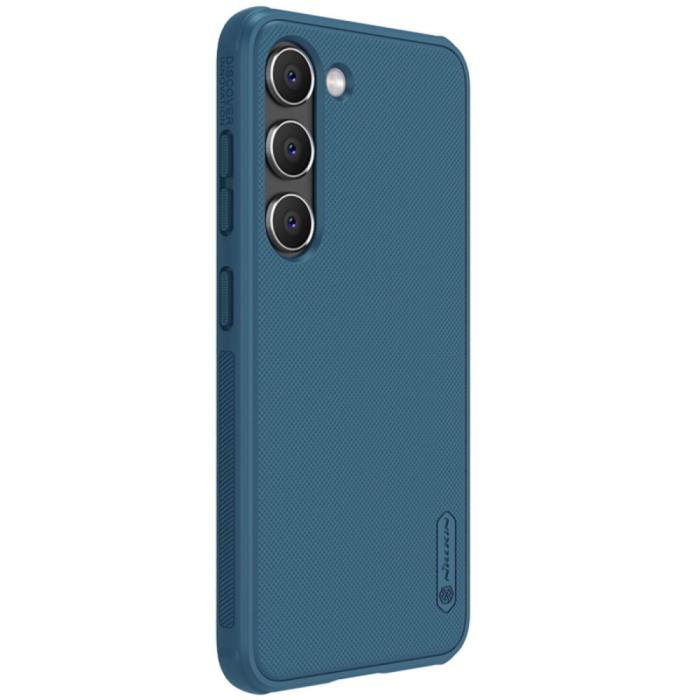 Bild 3, NILLKIN Samsung Galaxy S23 Plus Skal Frosted Shield Pro Blå