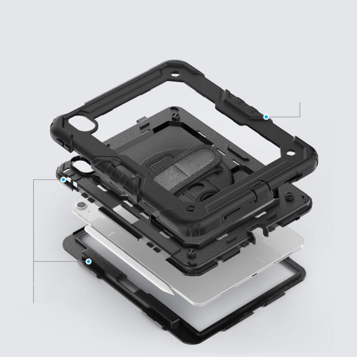 Bild 5, Tech-Protect iPad Air 11 2024 Fodral Solid360 Svart