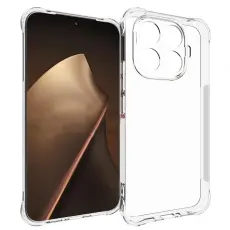 WANLONFENG Xiaomi 15T Pro Skal Shockproof TPU Transparent