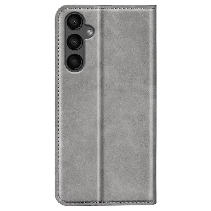 Bild 6, Samsung Galaxy A15 5G Fodral Flip Skin Touch Grå