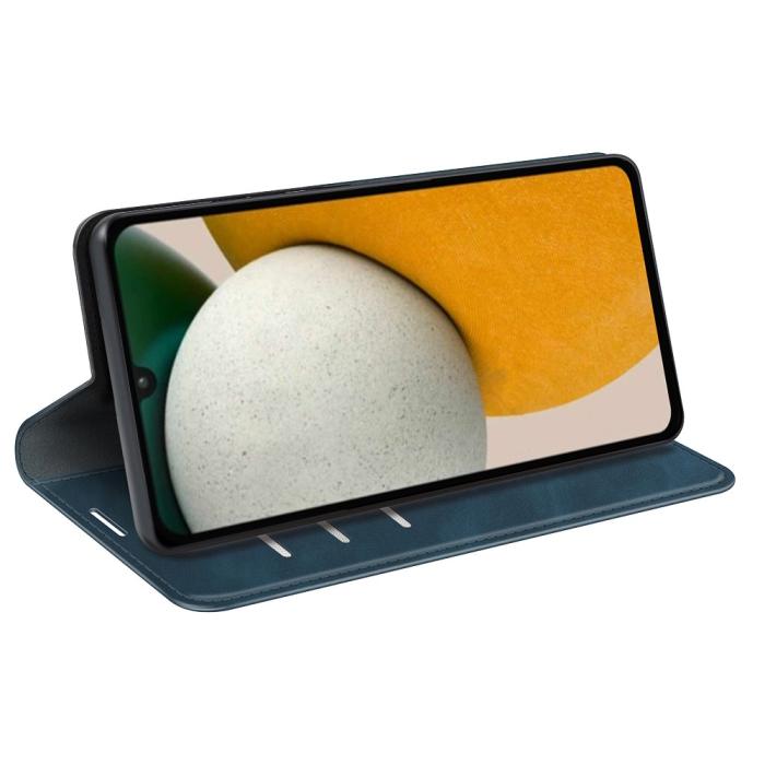 Bild 3, Samsung Galaxy A15 5G Fodral Flip Skin Touch Blå