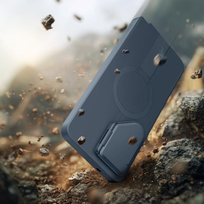 Bild 6, Tech-Protect Galaxy S26 Ultra Skal MagSafe Kevlar Aura Navy Blue