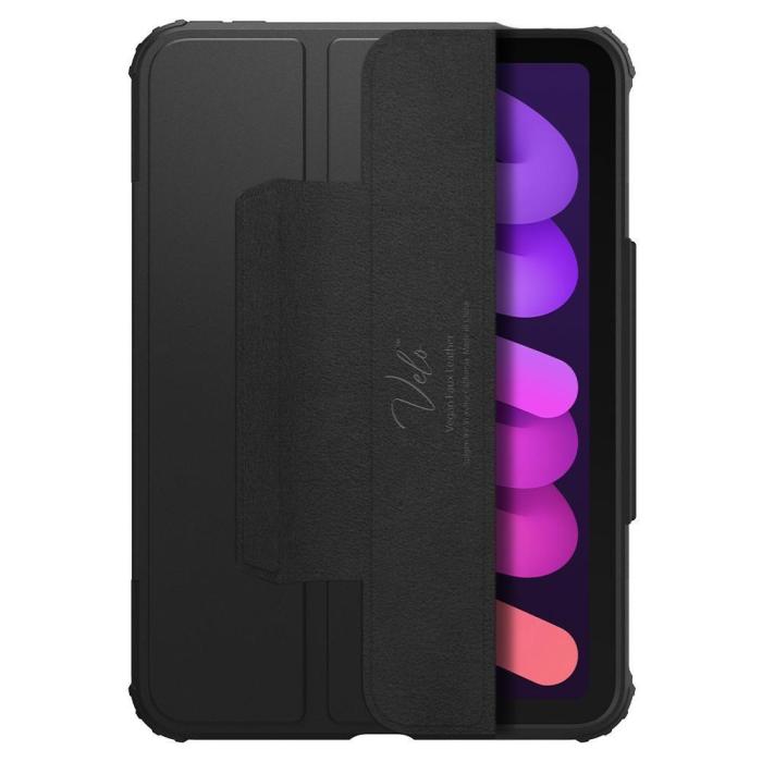 Bild 3, Spigen iPad Mini 2024/2021 Fodral Tri-Fold Ultra Hybrid Pro Svart