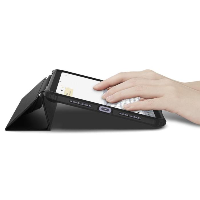 Bild 5, Spigen iPad Mini 2024/2021 Fodral Tri-Fold Ultra Hybrid Pro Svart