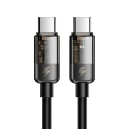 Mcdodo 1.2m 100W USB-C - USB-C Auto Off Kabel Svart