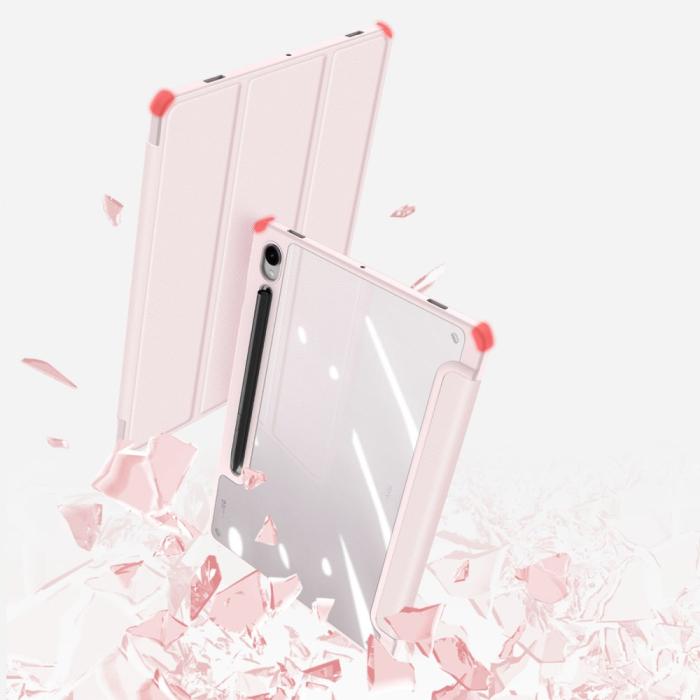 Bild 6, DUX DUCIS Galaxy Tab S9 FE Fodral TOBY Hybrid Rosa
