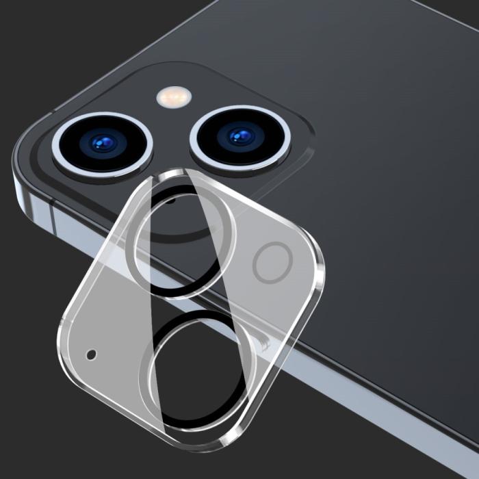 Bild 4, ENKAY iPhone 15 / 15 Plus Linsskydd Härdat Glas