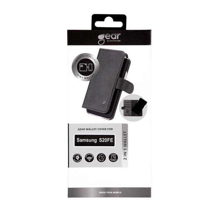 Bild 2, GEAR Samsung Galaxy S20 FE 2in1 Magnet Fodral / Skal Svart