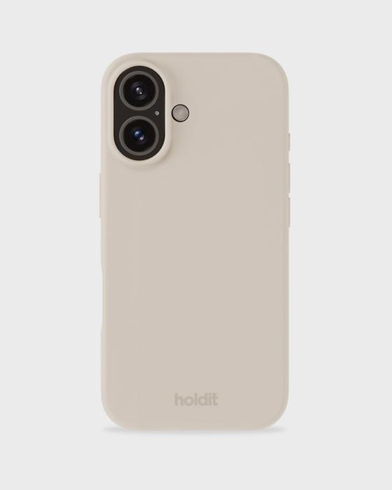Bild 1, holdit iPhone 16 Mobilskal Silikon Ljus Beige