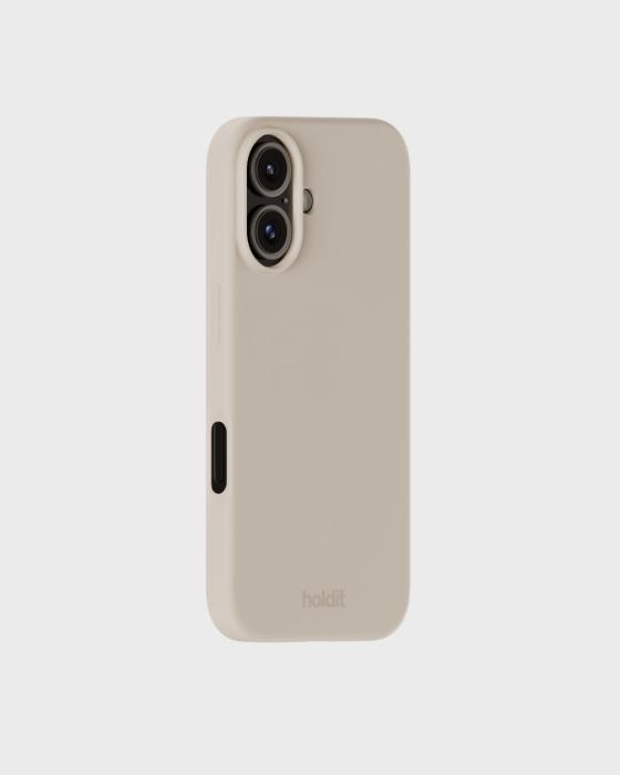 Bild 2, holdit iPhone 16 Mobilskal Silikon Ljus Beige