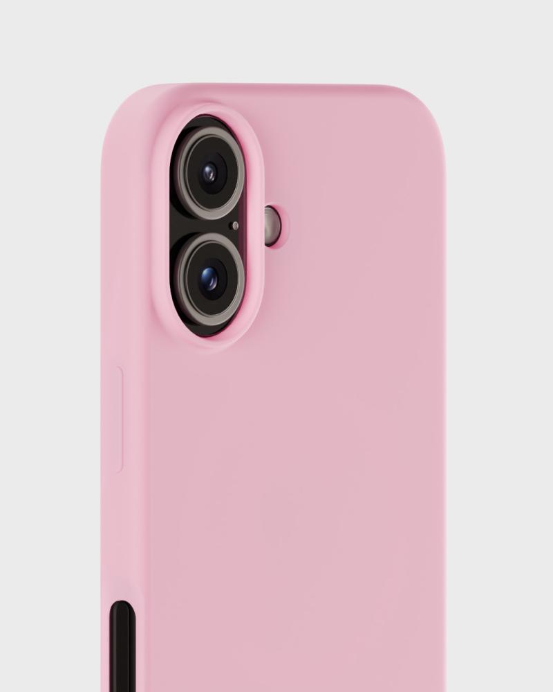 holdit iPhone 16 Mobilskal Silikon Rosa