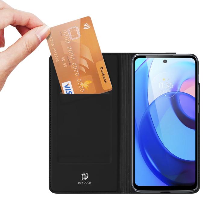 Bild 3, DUX DUCIS Motorola Moto E20 / E40 Fodral Skin Pro Svart