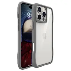 iPhone 16 Pro Skal Shockproof Hybrid Gr&aring;