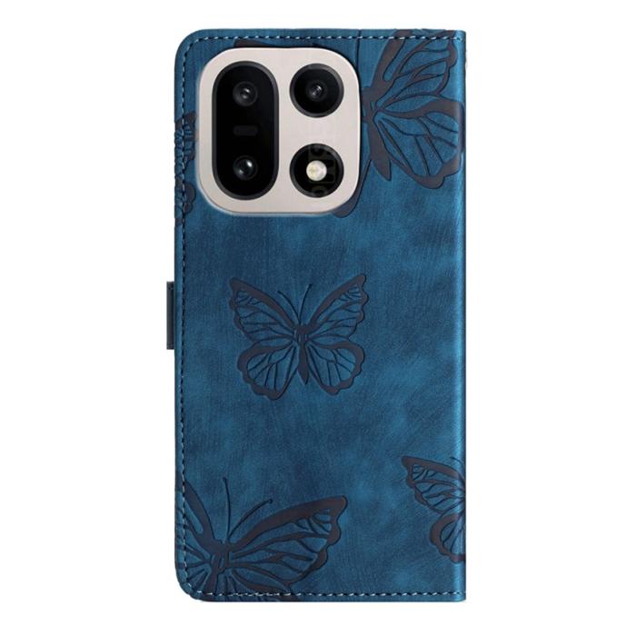 Bild 2, OnePlus 15 Fodral Med Fjäril Tryck Blå